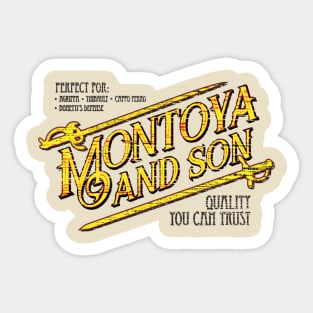 Montoya & Son Sticker